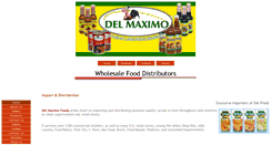 Desktop Screenshot of delmaximo.com